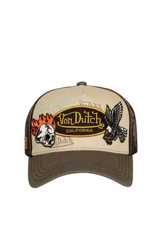 Gorra - Caqui, negro y verde