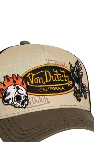 Gorra - Caqui, negro y verde