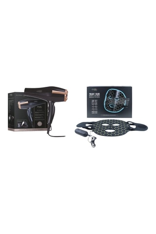 Maschera trattamento viso + Asciugacapelli Cyclone Air Tech - 2300 W
