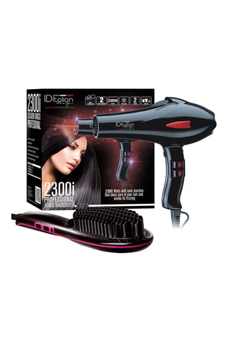 Asciugacapelli Ionico 2300 e spazzola lisciante