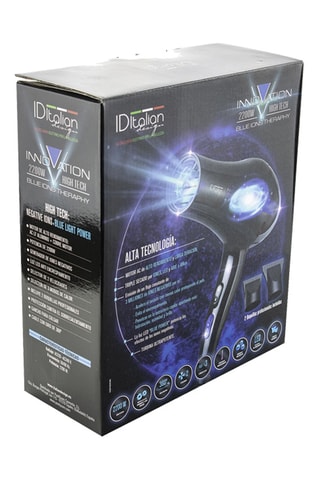 Asciugacapelli Innovation High-Tech Blue Ions Therapy