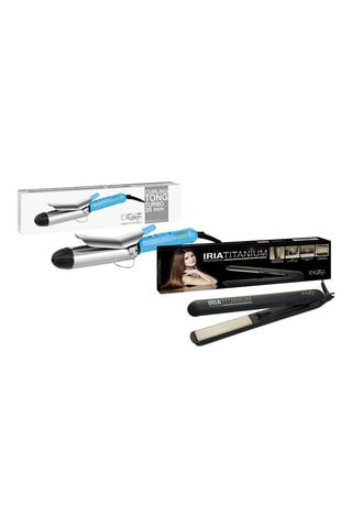 Kit capelli lisci e ricci professionale - 2 pezzi