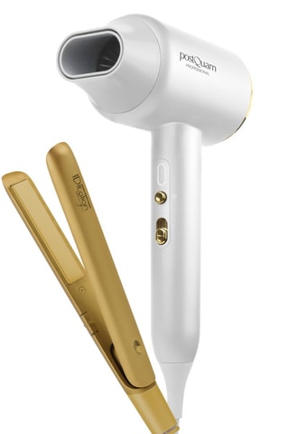 Pack piastra per capelli e asciugacapelli