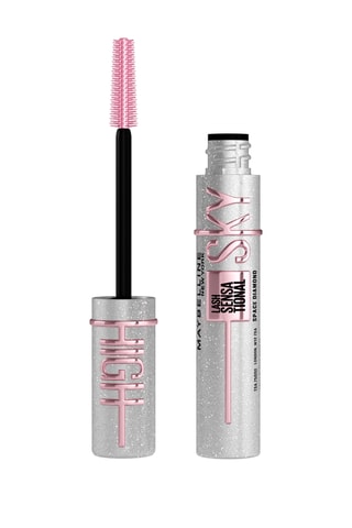 Máscara de pestañas Lash Sensational Sky High - Ojos sensibles y con lentillas - Space Diamond - 8 ml - Maybelline