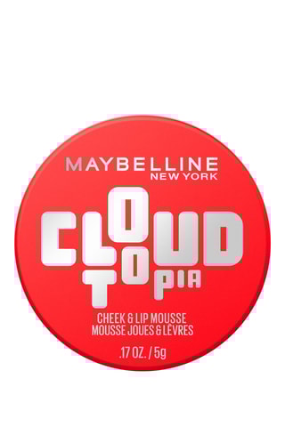 Espuma para mejillas y labios Cloudtopia - Divine Crimson - 5 g - Maybelline