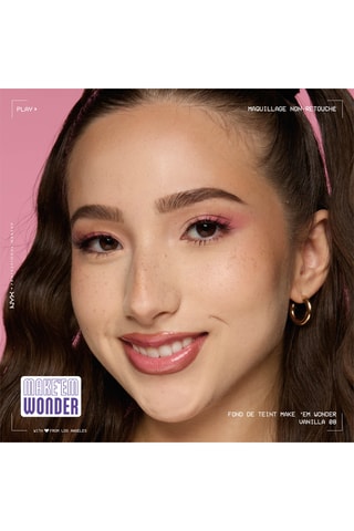 Base de maquillaje Em Wonder - Para todo tipo de piel - 08 vanilla - 30 ml - Nyx