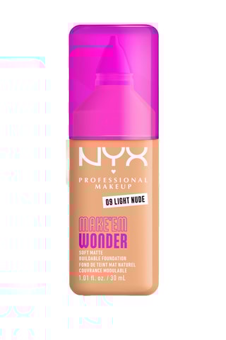 Base de maquillaje Em Wonder - Para todo tipo de piel - 9 light nude - 30 ml - Nyx