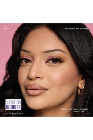 Base de maquillaje Em Wonder - Para todo tipo de piel - 11 classic Ivory - 30 ml - Nyx