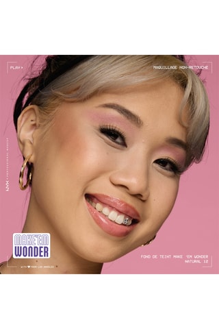 Base de maquillaje Em Wonder - Para todo tipo de piel - 12 natural - 30 ml - Nyx