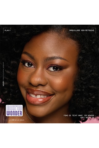 Base de maquillaje Em Wonder - Para todo tipo de piel - 35 soft mocha - 30 ml - Nyx