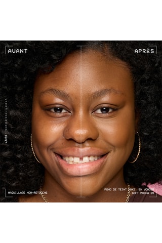 Base de maquillaje Em Wonder - Para todo tipo de piel - 35 soft mocha - 30 ml - Nyx