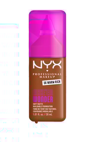 Base de maquillaje Em Wonder - Para todo tipo de piel - 36 warm rich - 30 ml - Nyx