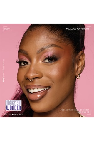 Base de maquillaje Em Wonder - Para todo tipo de piel - 36 warm rich - 30 ml - Nyx