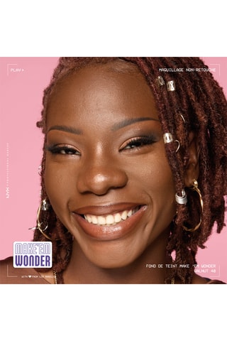 Base de maquillaje Em Wonder - Para todo tipo de piel - 40 walnut - 30 ml - Nyx