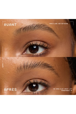 Gel de cejas Crazy Lift - 7 ml - Nyx