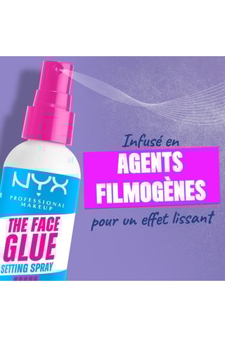 Spray fijador de maquillaje vegano The Face Glue - 60 ml