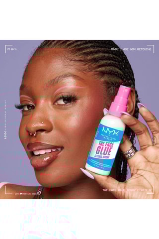 Spray fijador de maquillaje vegano The Face Glue - 60 ml