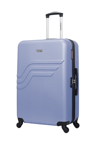 Valise grand volume Queens (L) - 75 cm - Bleu