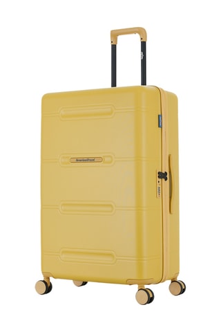 Valise semaine et valise grand volume (M/L) - 66/76 cm - Jaune