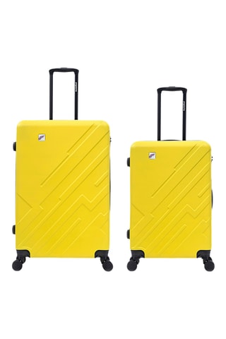 Valise semaine et valise grand volume (M/L) - 66/75 cm - Jaune