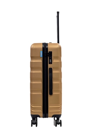 Valise cabine et valise grand volume (S/L) - 55/75 cm - Beige