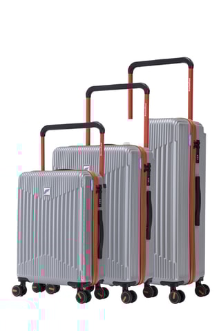 Set de 3 valises - 58/68/76 cm - Gris