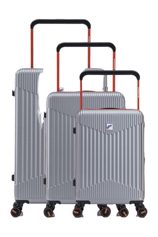 Set de 3 valises - 58/68/76 cm - Gris
