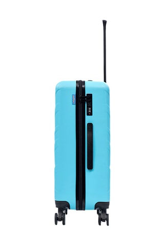 Valise cabine et valise grand volume (S/L) - 75/56 cm - Bleu