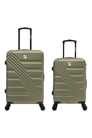 Valise cabine et valise semaine (S/M) - 55/65 cm - Vert