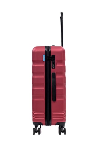 Valise semaine et valise grand volume (M/L) - 66/75 cm - Bordeaux