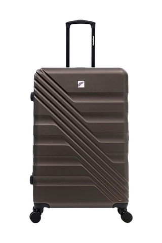 Valise cabine et valise grand volume (S/L) - 55/75 cm - Marron