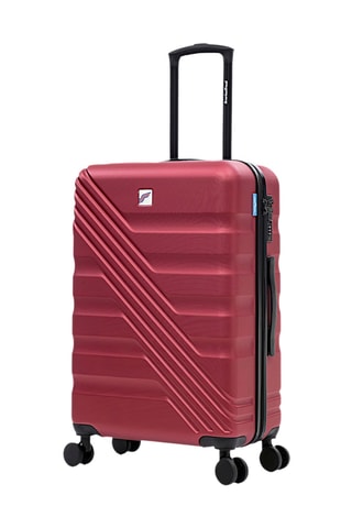 Set de 3 valises - 55/65/75 cm - Bordeaux