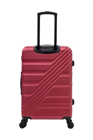 Set de 3 valises - 55/65/75 cm - Bordeaux