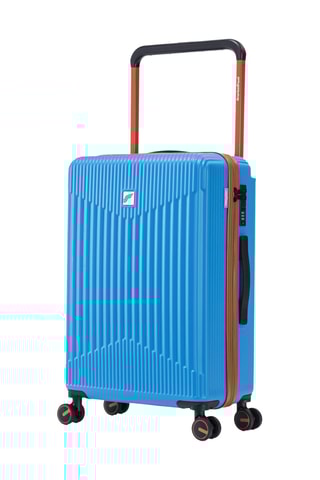 Valise cabine et valise semaine (S/M) - 58/68 cm - Bleu