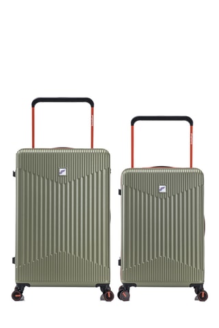 Valise semaine et valise grand volume (M/L) - 68/76 cm - Vert