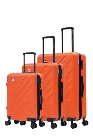 Set de 3 valises - 56/66/75 cm - Orange