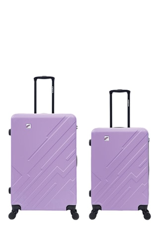 Valise semaine et valise grand volume (M/L) - 66/75 cm - Violet