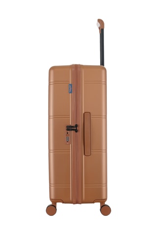 Valise cabine et valise grand volume (S/L) - 60/76 cm - Marron