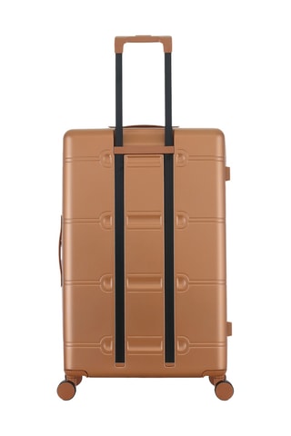 Valise semaine et valise grand volume (M/L) - 66/76 cm - Marron
