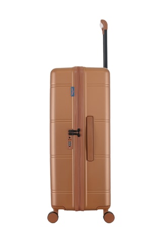 Valise semaine et valise grand volume (M/L) - 66/76 cm - Marron