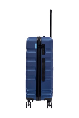 Valise semaine et valise grand volume (M/L) - 66/75 cm - Bleu marine