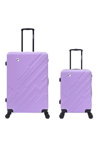 Valise cabine et valise grand volume (S/L) - 75/56 cm - Violet