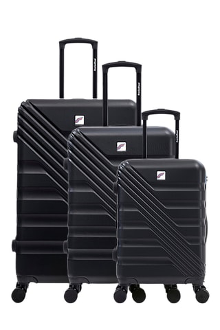 Set de 3 valises - 55/65/75 cm - Noir