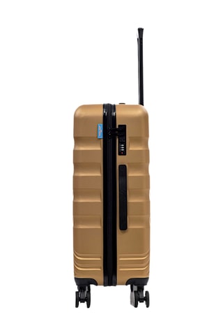 Valise semaine et valise grand volume (M/L) - 66/75 cm - Beige