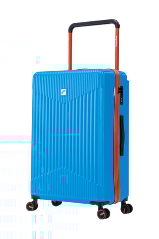 Valise semaine et valise grand volume (M/L) - 68/76 cm - Bleu