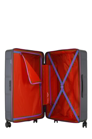 Valise grand volume (L) - 76 cm - Cadenas TSA - Gris