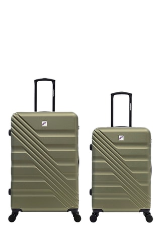 Valise semaine et valise grand volume (M/L) - 65/75,5 cm  - Vert