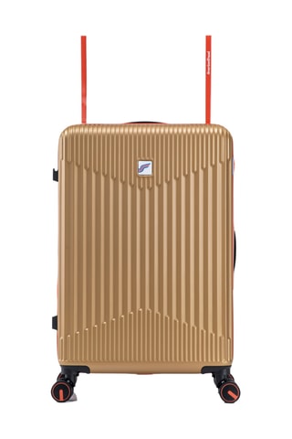 Valise cabine et valise semaine (S/M) - 68/58 cm - Beige