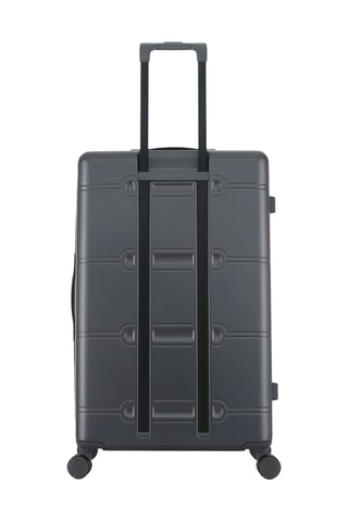 Valise grand volume et valise semaine (S/M) - 76/66 cm - Gris