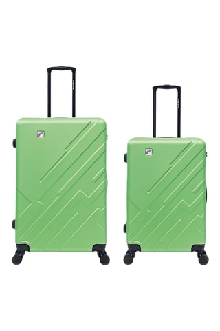 Valise semaine et valise grand volume (M/L) - 66/75 cm - Vert